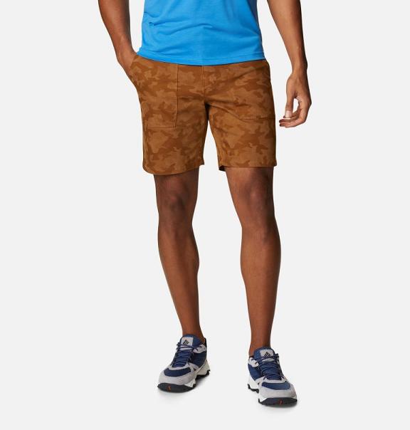 Columbia Clarkwall Shorts Brown For Men's NZ96308 New Zealand